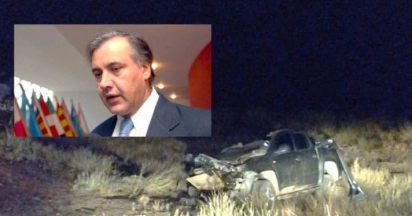 Internaron al exministro Juan Accatino tras un fuerte choque en el Valle Medio