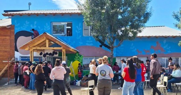Alto Neuquén: educación y mantenimiento escolar como ejes de gestión