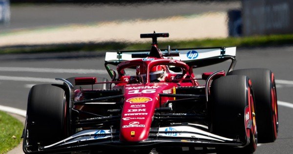 Charles Leclerc lideró la segunda práctica libre en Australia y Verstappen fue séptimo