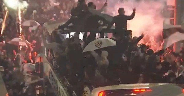 El festejo inolvidable de Platense en Saavedra tras consagrarse campeón del Torneo Apertura