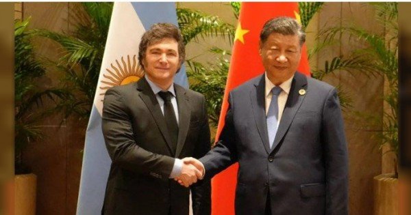 Javier Milei mantiene su primer encuentro bilateral con Xi Jinping en el G20