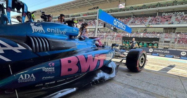 Mal arranque para Colapinto: una falla en el motor lo dejó último en la FP1 del GP de España Mal arranque para Colapinto: una falla en el motor lo dejó último en la FP1 del GP de España