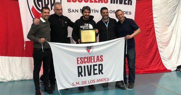 River Plate abrió su nueva Escuela de Fútbol en San Martín de los Andes