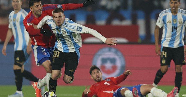 Franco Mastantuono debutó en la Selección y rompió un récord de 65 años