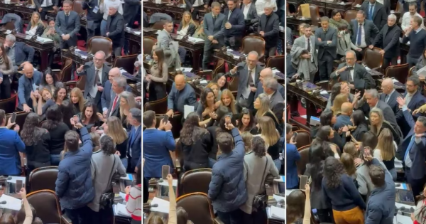 Cruces e insultos en el Congreso: la sesión de Diputados del miércoles terminó en caos