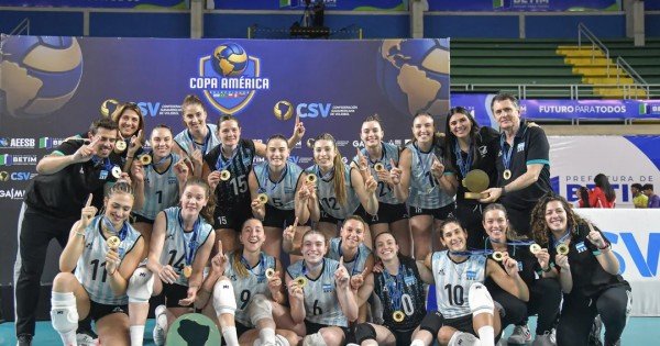 Con Cugno imparable, Argentina venció a Brasil y ganó la primera Copa América