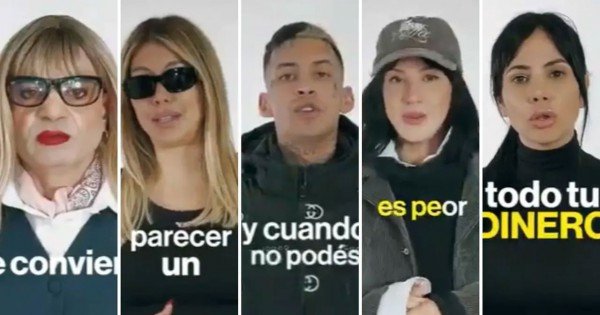 Wanda, L-Gante y otros famosos intervienen en un video contra las apuestas ilegales
