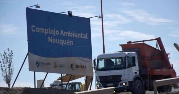 Neuquén a un paso de suspender el tratamiento de residuos de Centenario