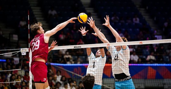 La Selección de vóley cayó 3-1 ante EE.UU. y ya no puede avanzar en la VNL