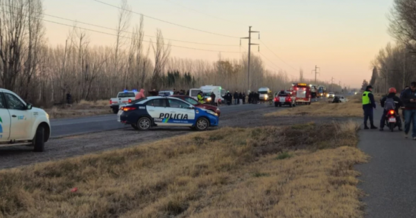 Tragedia en Ruta 7: dos muertos y un herido grave tras un choque múltiple Tragedia en Ruta 7: dos muertos y un herido grave tras un choque múltiple