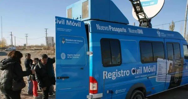 El Registro Civil recorre Neuquén para facilitar trámites de DNI