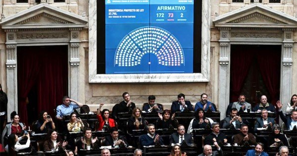 Diputados rechaza el veto de Javier Milei a la ley de discapacidad