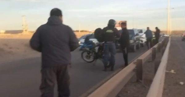 Un accidente múltiple en Ruta 7 genera largas demoras y caos vehicular