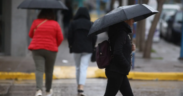 Se espera una jornada con alta probabilidad de tormentas en Río Negro