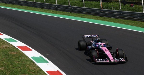 Mal arranque de Alpine en Monza: Gasly y Aron, en el fondo de la FP1 del GP de Italia