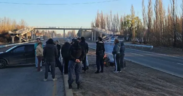 Levantaron el corte en Ruta 7: la comunidad de la Escuela 204 exigía más seguridad vial