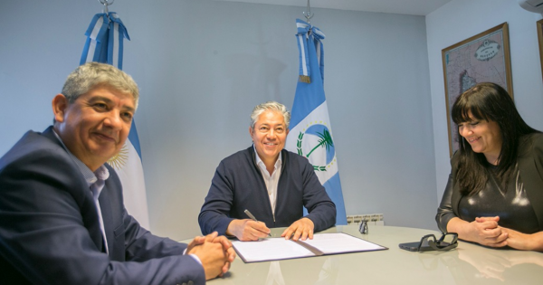 La Provincia invertirá más de 1.100 millones en obras para dos escuelas de Las Lajas