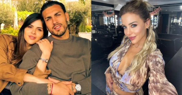 Qué dijo la esposa de Paredes sobre los rumores de romance con Evangelina Anderson