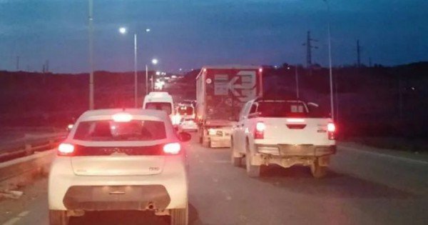 Choque entre un auto y una bicicleta genera demoras en Ruta 7