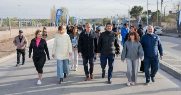 La nueva avenida Racedo quedó habilitada en el barrio San Lorenzo Norte
