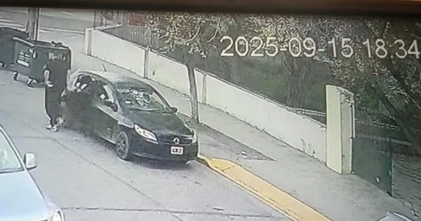 Cámaras registraron cómo le robaron la camioneta en Neuquén en solo dos minutos