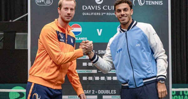 Copa Davis 2025: confirmados los enfrentamientos entre Argentina y Países Bajos
