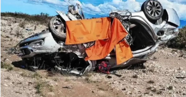 Tragedia en la Ruta 2: murió una mujer y su hijo se encuentra grave