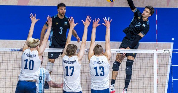 Mundial de Vóley: la Selección Argentina dio vuelta un partidazo ante Finlandia